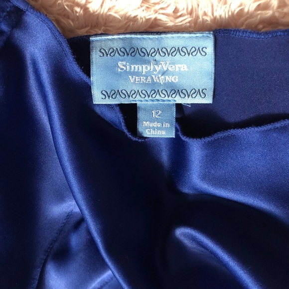 Vera Wang Satin Dress - Picture 7 of 7